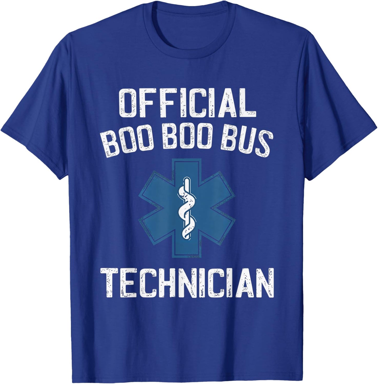 Official Technician EMT Paramedic First Responder T-Shirt - T-Shirt | Royal