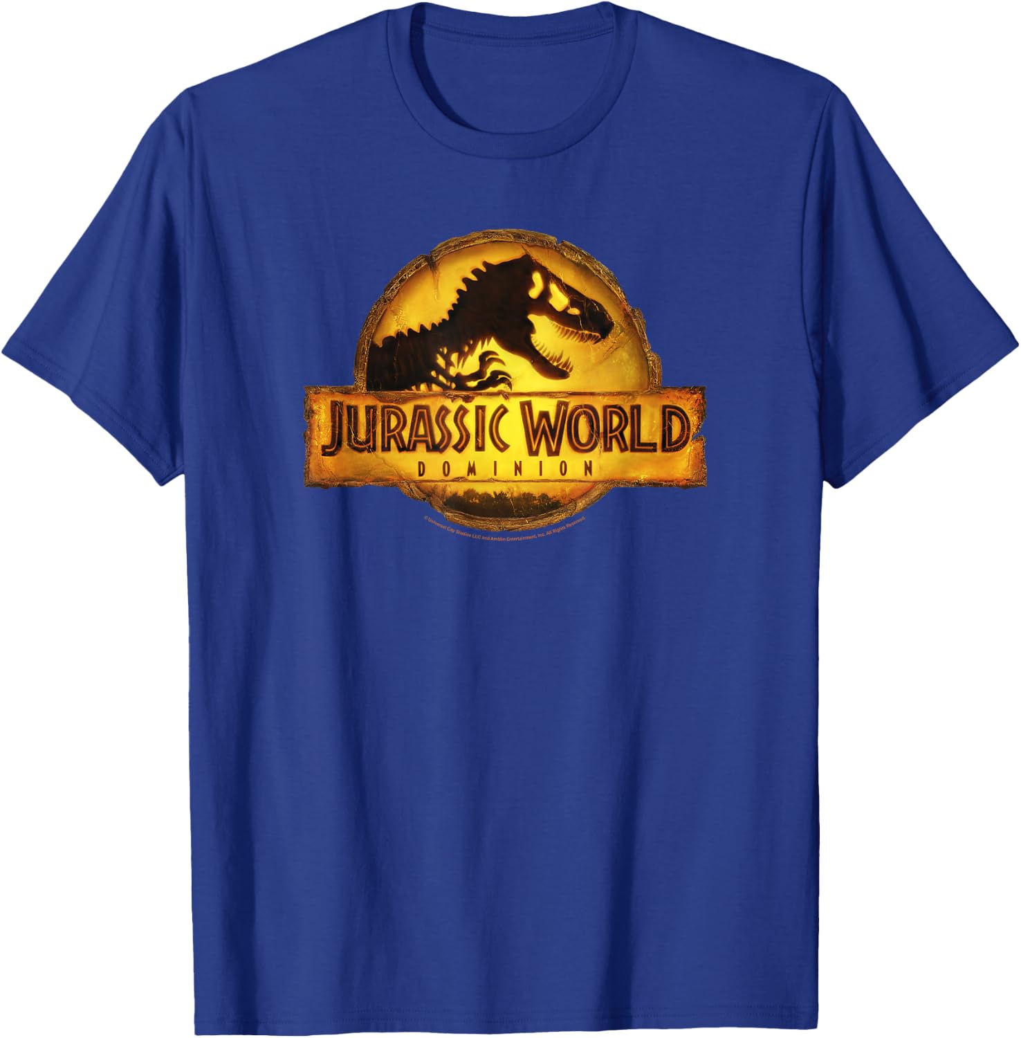 Jurassic World: Dominion T-Rex Logo , black T-Shirt - T-Shirt | Royal