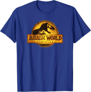 Jurassic World: Dominion T-Rex Logo , black T-Shirt - T-Shirt | Royal