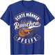 Men's Pipe, Smoker, Real Men Smoking Pipe, Pipe Smoker T-Shirt - T-Shirt | Royal