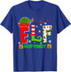 Elf Receptionist Christmas Costume Matching Elf Lover Family T-Shirt - T-Shirt | Royal