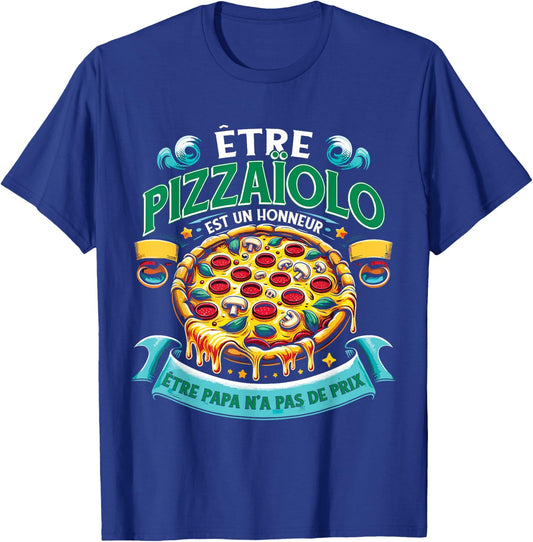 Italian Pizza Maker Pizzeria , Black, S T-Shirt - T-Shirt | Royal