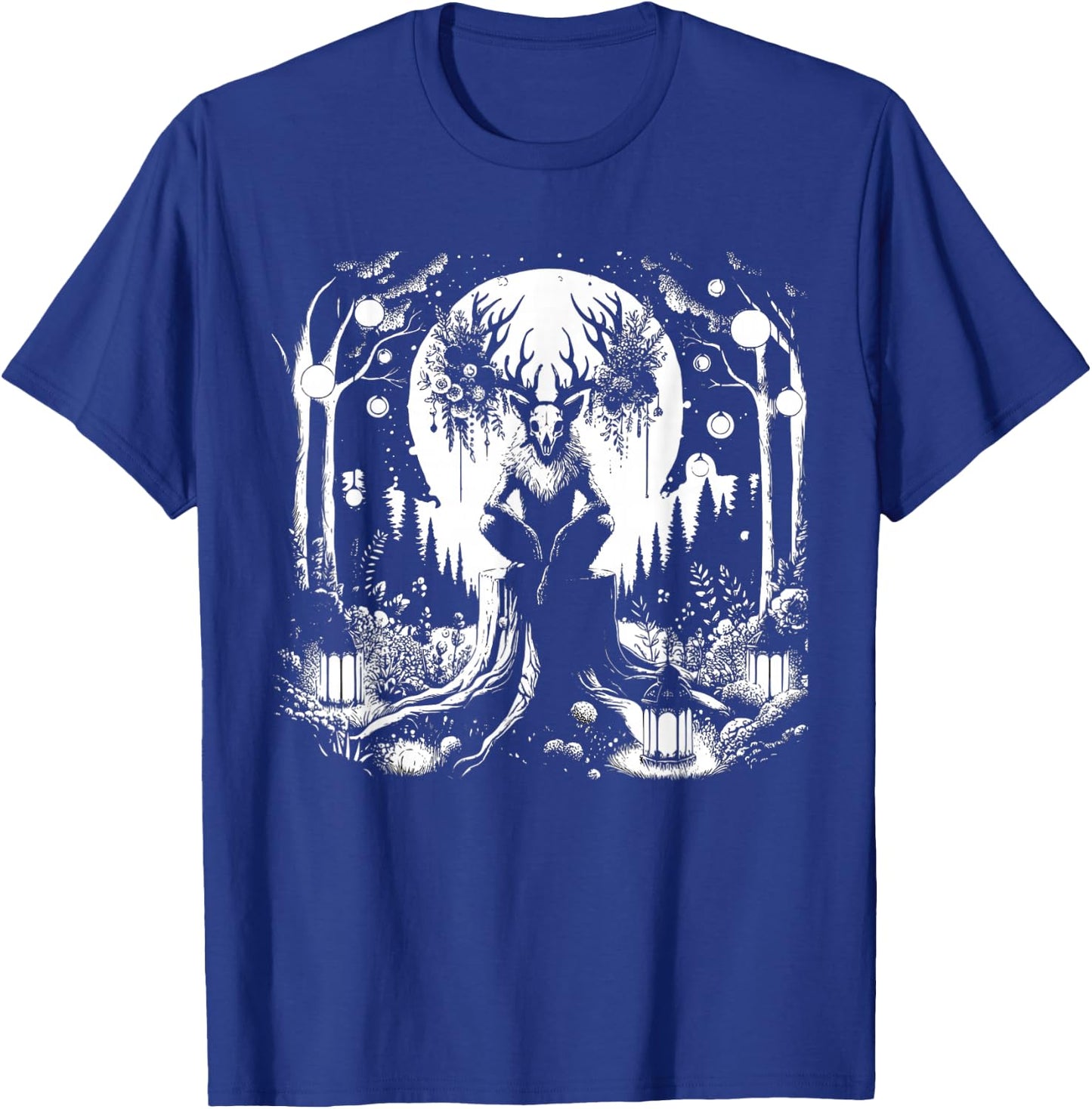 Wendigo Folklore Creature Cryptid Fantasy Monster Wendigo T-Shirt - T-Shirt | Royal