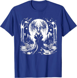 Wendigo Folklore Creature Cryptid Fantasy Monster Wendigo T-Shirt - T-Shirt | Royal