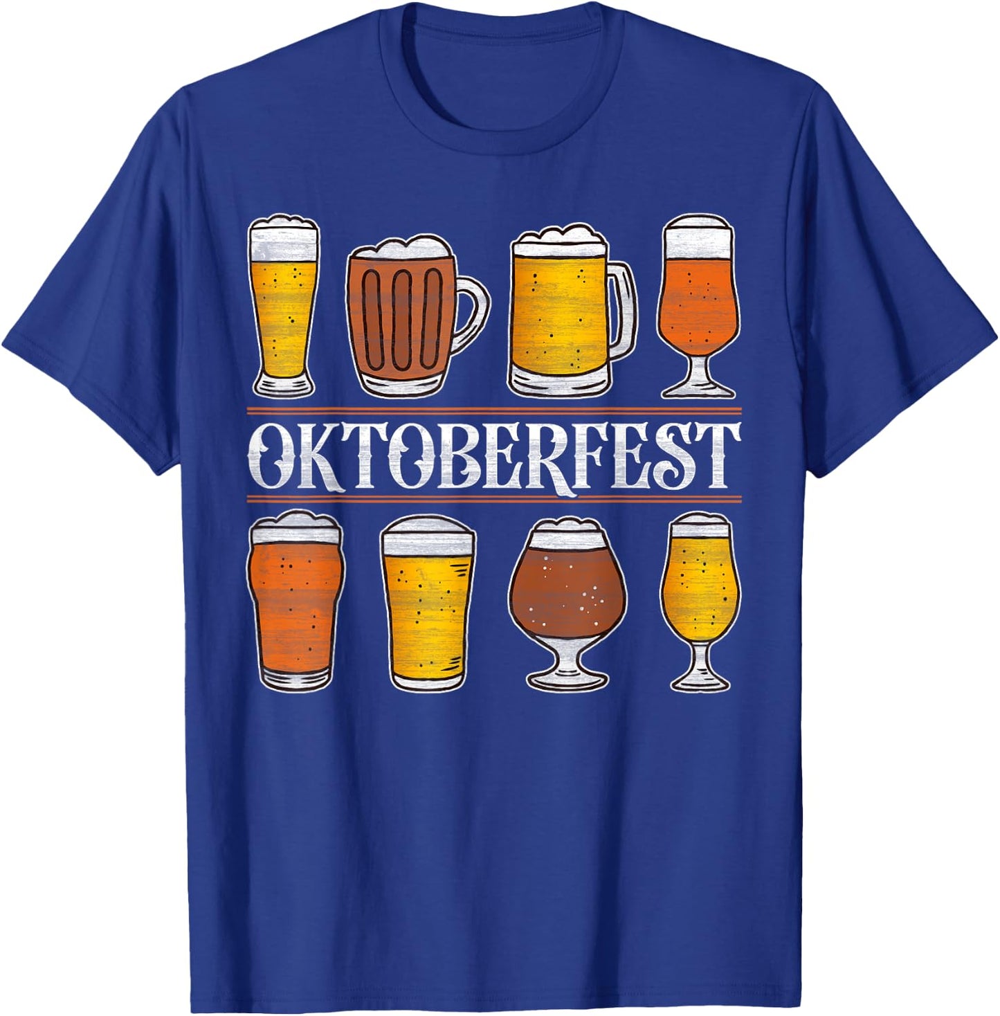 Beer Festival Funny Octoberfest Men Women German T-Shirt - T-Shirt | Royal