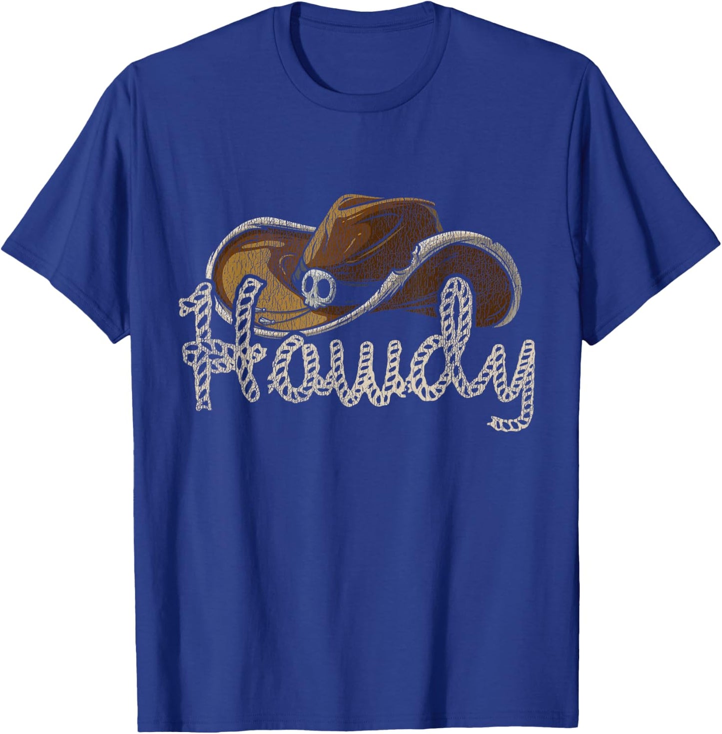 Howdy Cowboy T-Shirt - T-Shirt | Royal