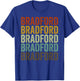 Bradford City Retro T-Shirt - T-Shirt | Royal