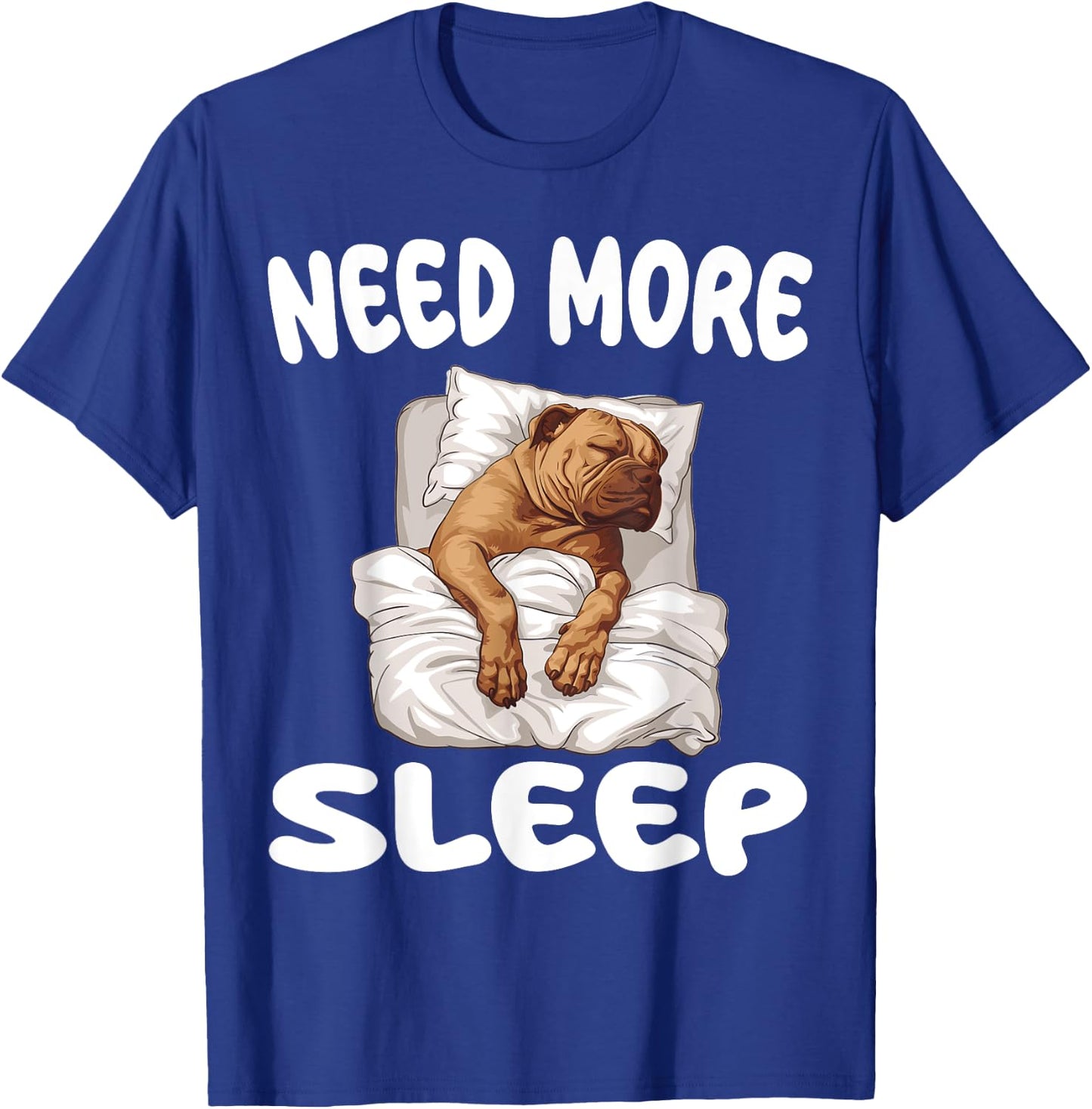 Cute Perro De Presa Canario Need more Sleep Pajamas T-Shirt - T-Shirt | Royal