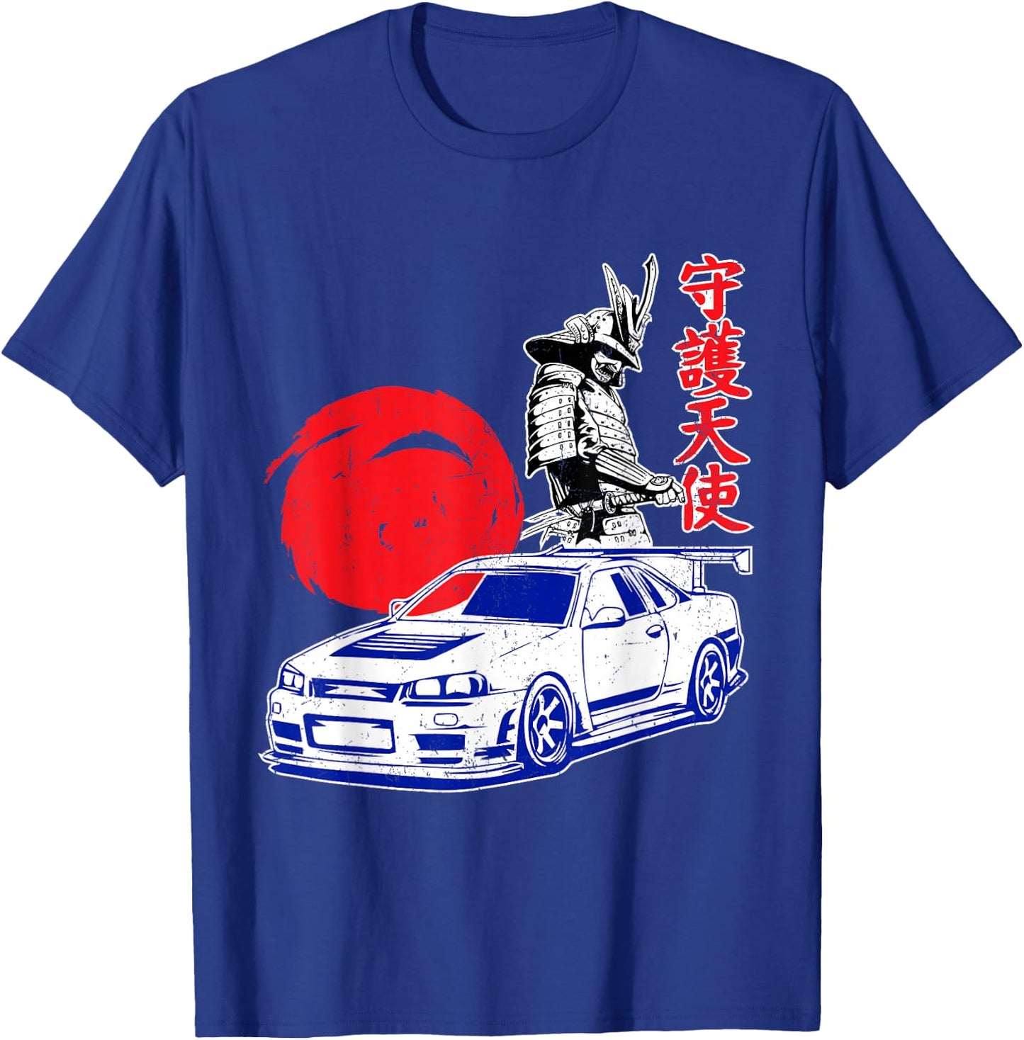 JDM Japan Motorsport Tuning Car Legend 90s T-Shirt - T-Shirt | Royal