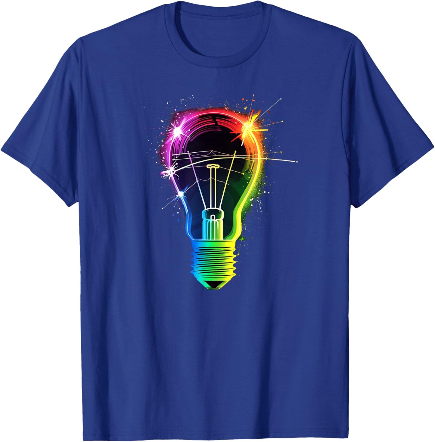 Cool Light Bulb for Adults and Kids T-Shirt - T-Shirt | Royal