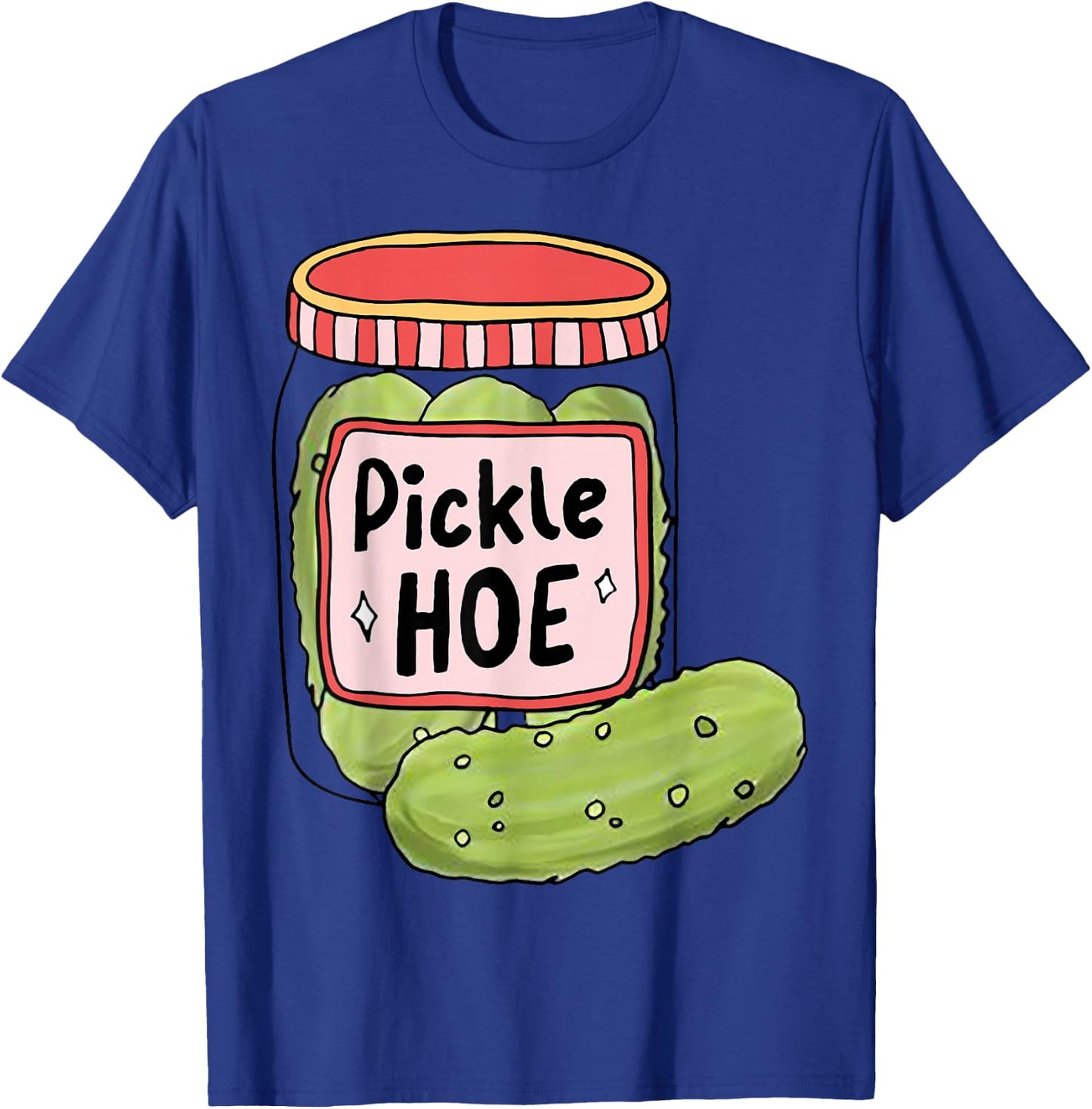 Pickle Hoe T-Shirt - T-Shirt | Royal