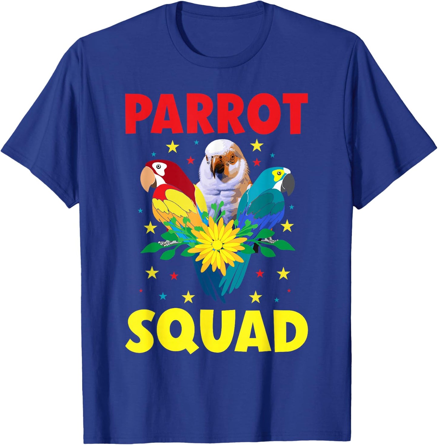 Parrot Squad Parrot T-Shirt - T-Shirt | Royal