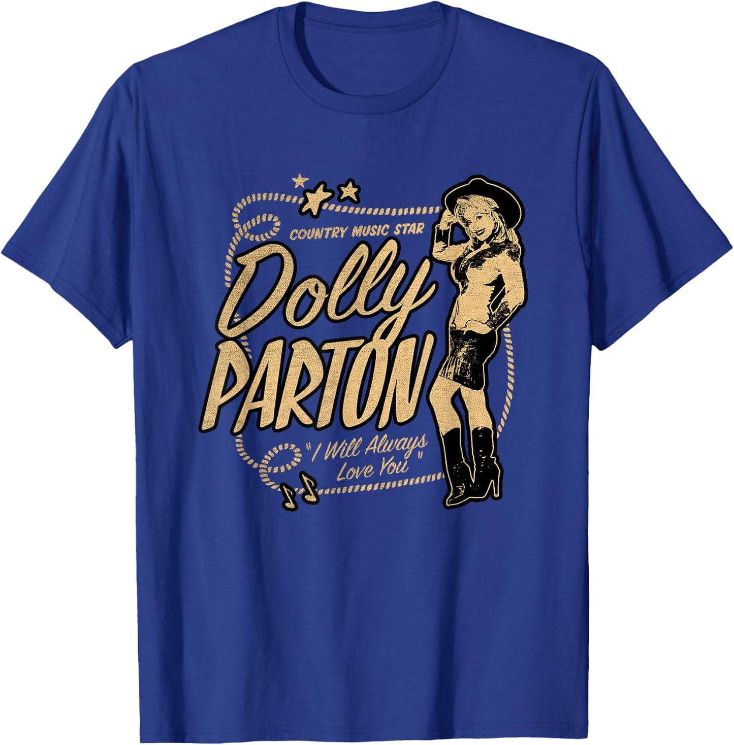 Dolly Parton Country-Musik-Star T-Shirt - T-Shirt | Royal