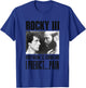 Rocky III I Predict Pain Rocky Vs Clubber Long Panel , gray T-Shirt - T-Shirt | Royal