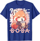 Red Panda Boba Kawaii Bubble Tea Red Panda Anime Neko , black T-Shirt - T-Shirt | Royal