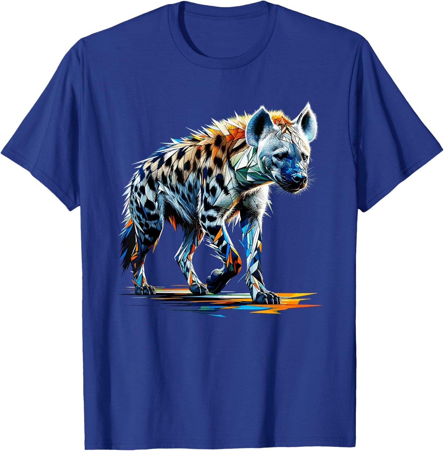 Polygon Art Hyänen Hyäne T-Shirt - T-Shirt | Royal