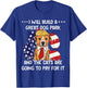 Conservative By Design Company Funny Trump Dog Build A Great Dog Park Political T-Shirt - T-Shirt | Royal