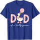 Dad of The Silly Goose Birthday Matching Family Party T-Shirt - T-Shirt | Royal