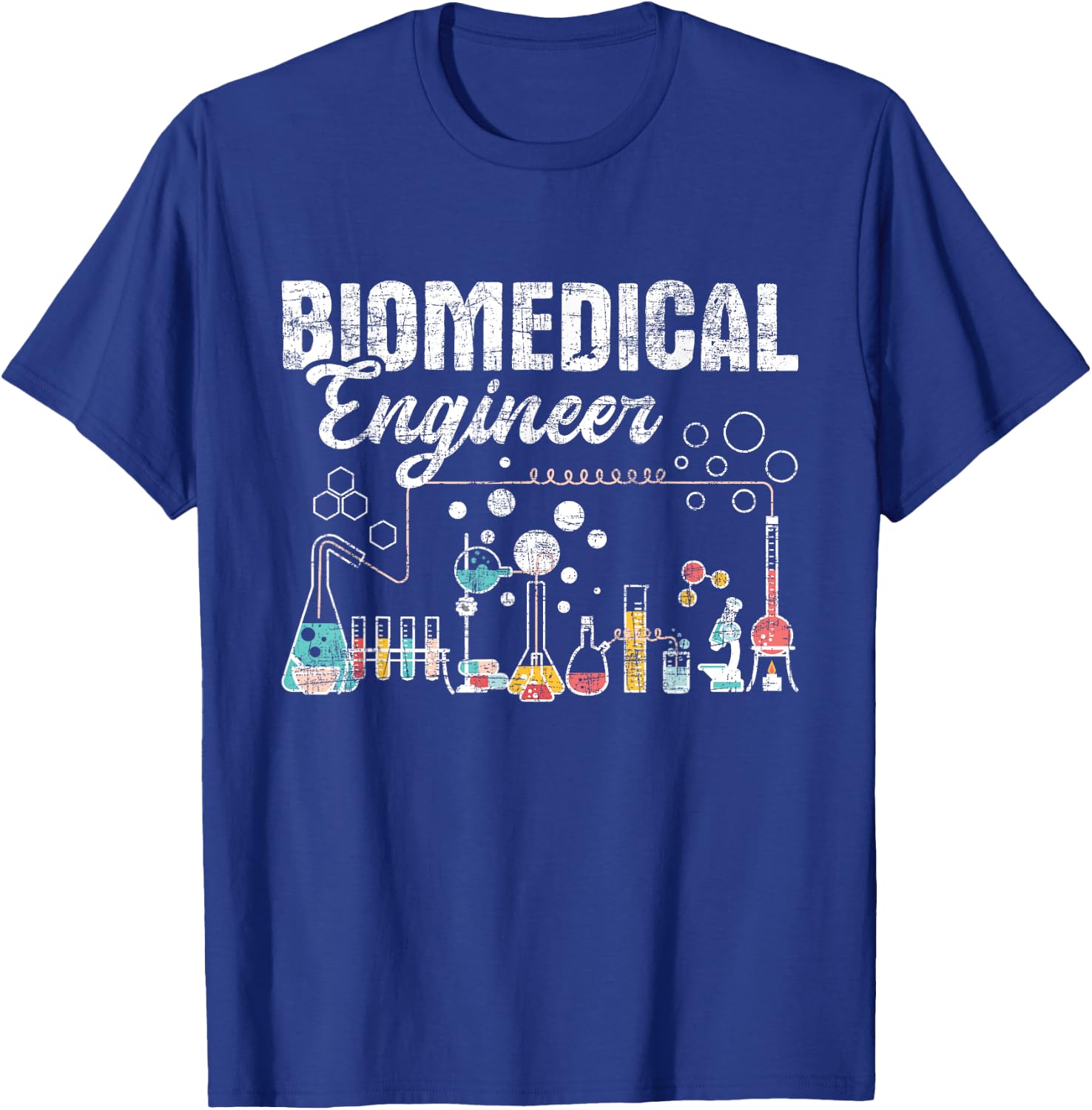Biomedical Engineer - Bioengineering Chemical Engineering T-Shirt - T-Shirt | Royal