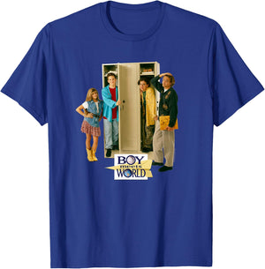 Boy Meets World Cast at Lockers T-Shirt - T-Shirt | Royal