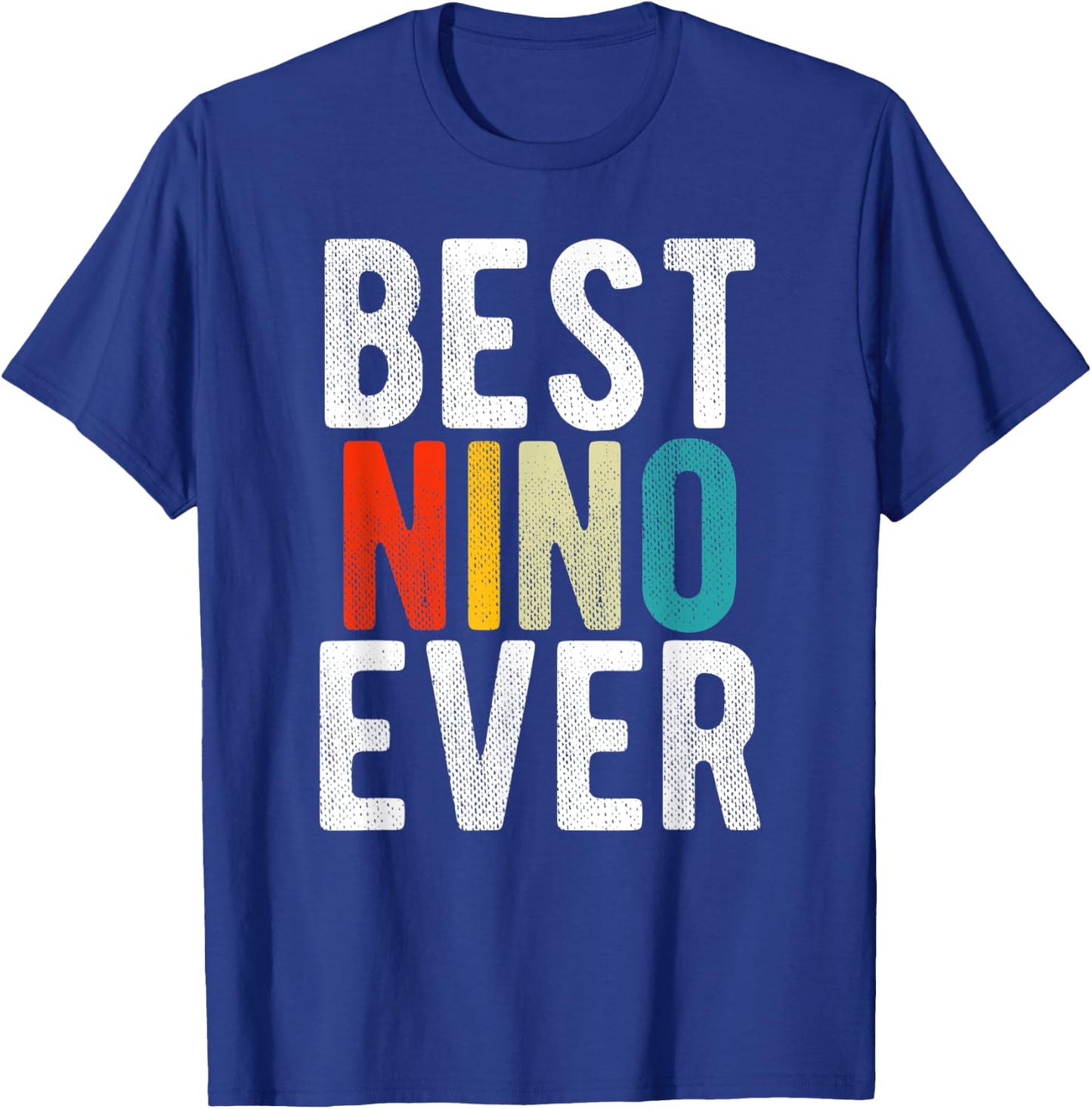 Mexican Fathers Day 2021 Best Nino Ever Godfather Spanish T-Shirt - T-Shirt | Royal