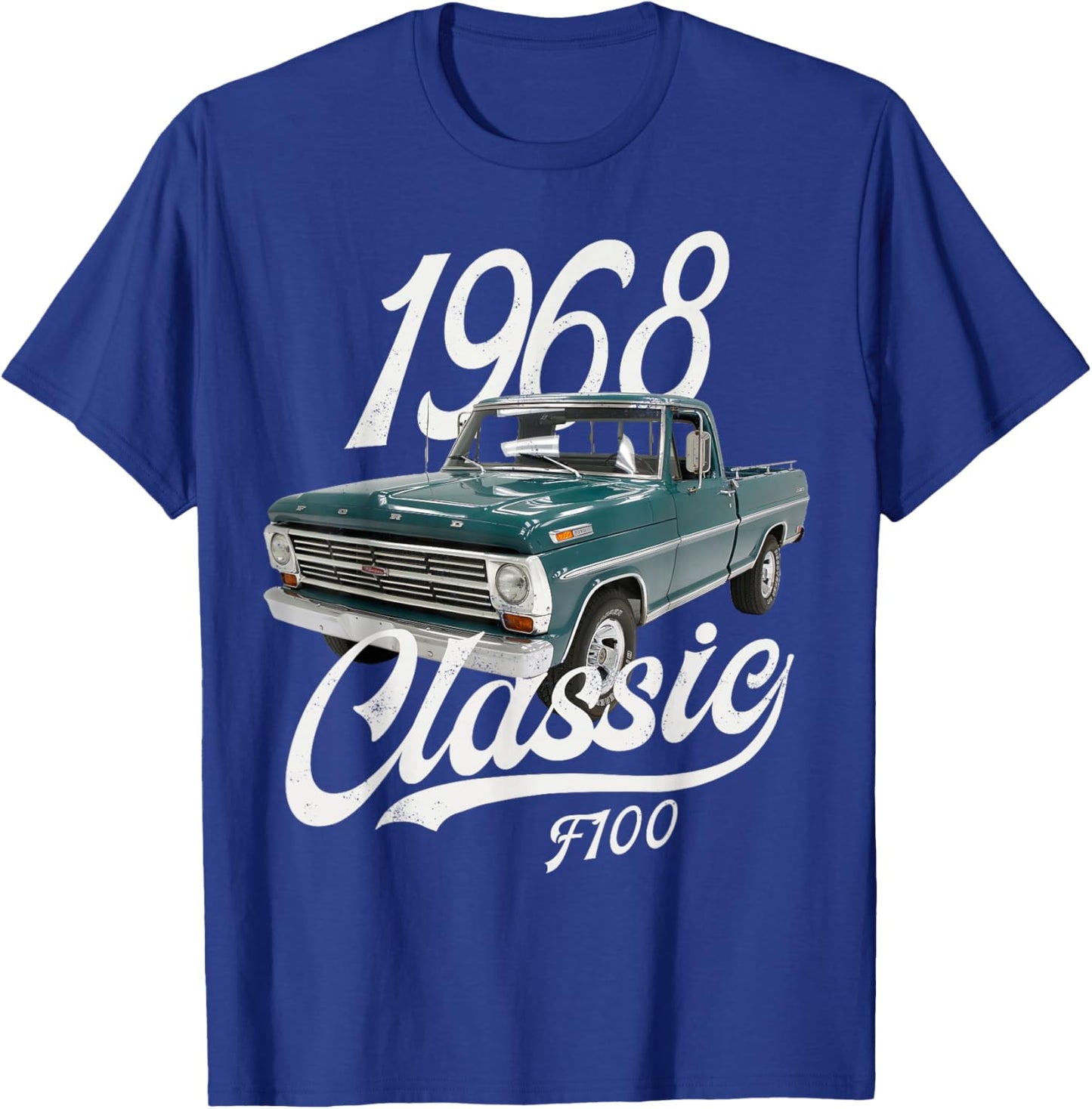 1968 Classic F100 Blue T-Shirt - T-Shirt | Royal
