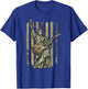Statue of Liberty Guitar Lincoln Music Lover Rock On Liberty T-Shirt - T-Shirt | Royal