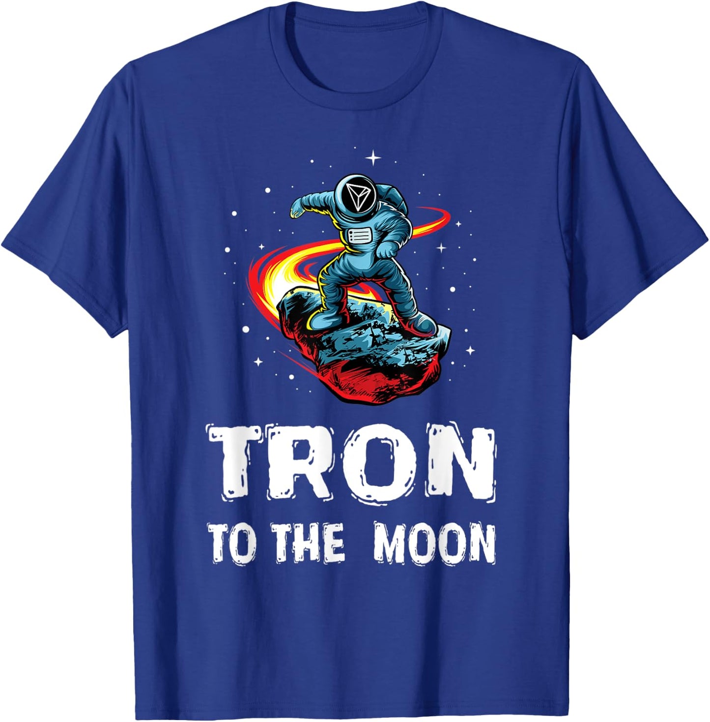 TRX Tron to the Moon Shirt, Funny Tron Astronaut Space Suit T-Shirt - T-Shirt | Royal