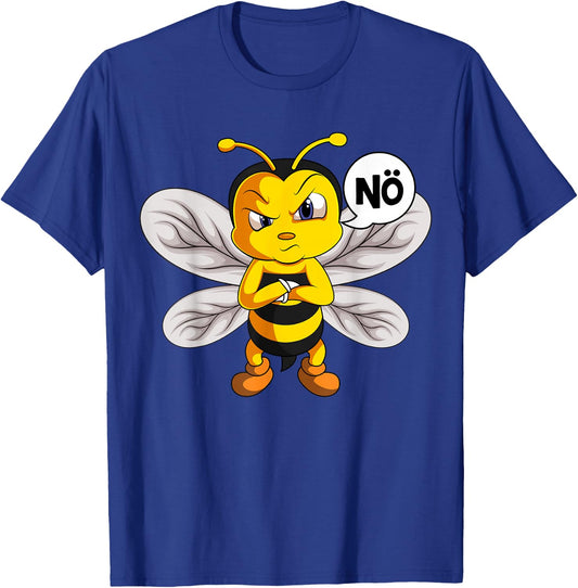 Biene Nö Children's Girls' Bee , black, s T-Shirt - T-Shirt | Royal