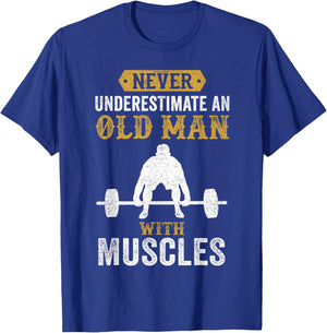 Funny Saying Weightlifting Gift Bodybuilder T-Shirt - T-Shirt | Royal