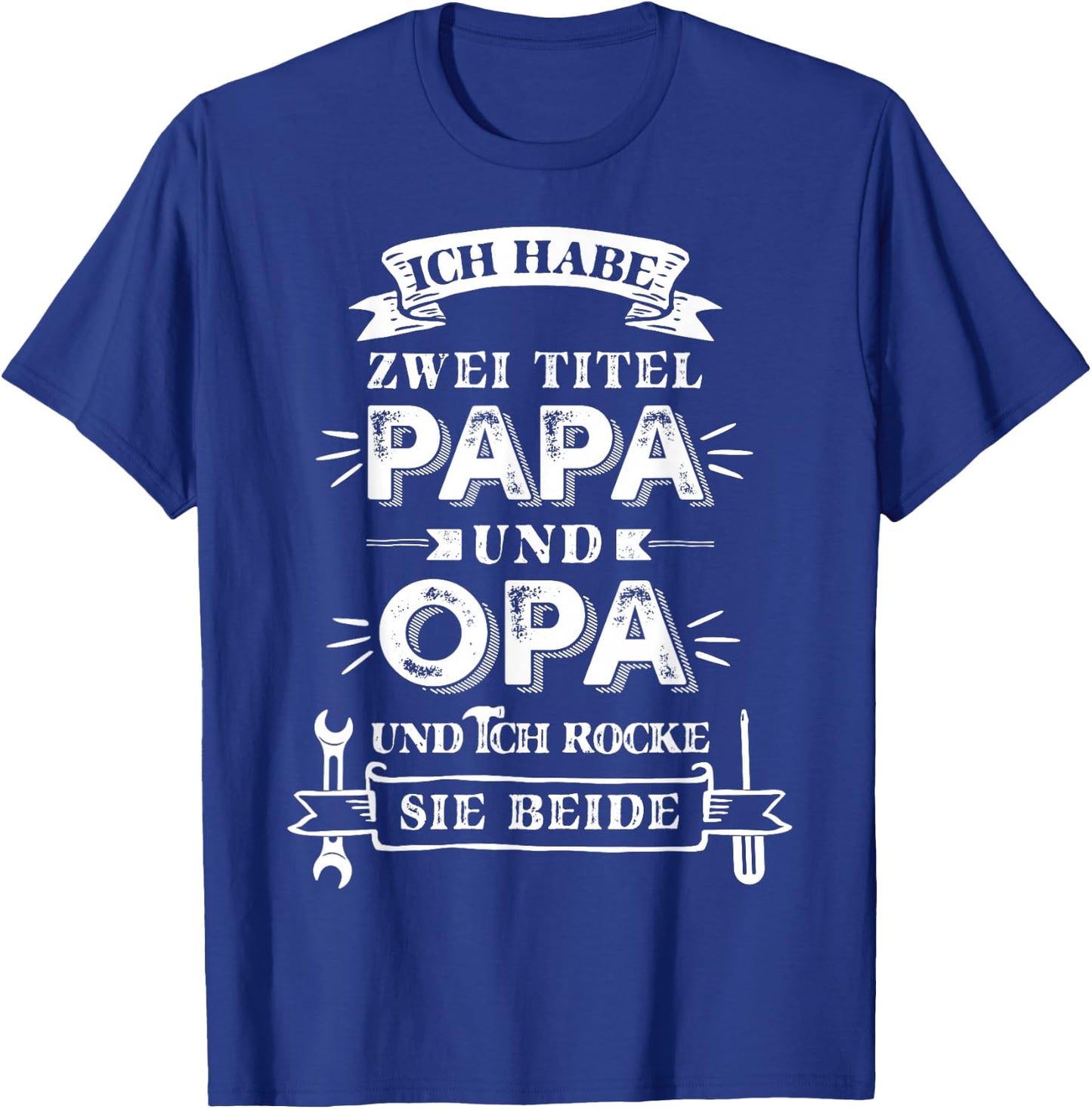 Grandpa Papa Funny Gifts Grandfather Saying , black T-Shirt - T-Shirt | Royal