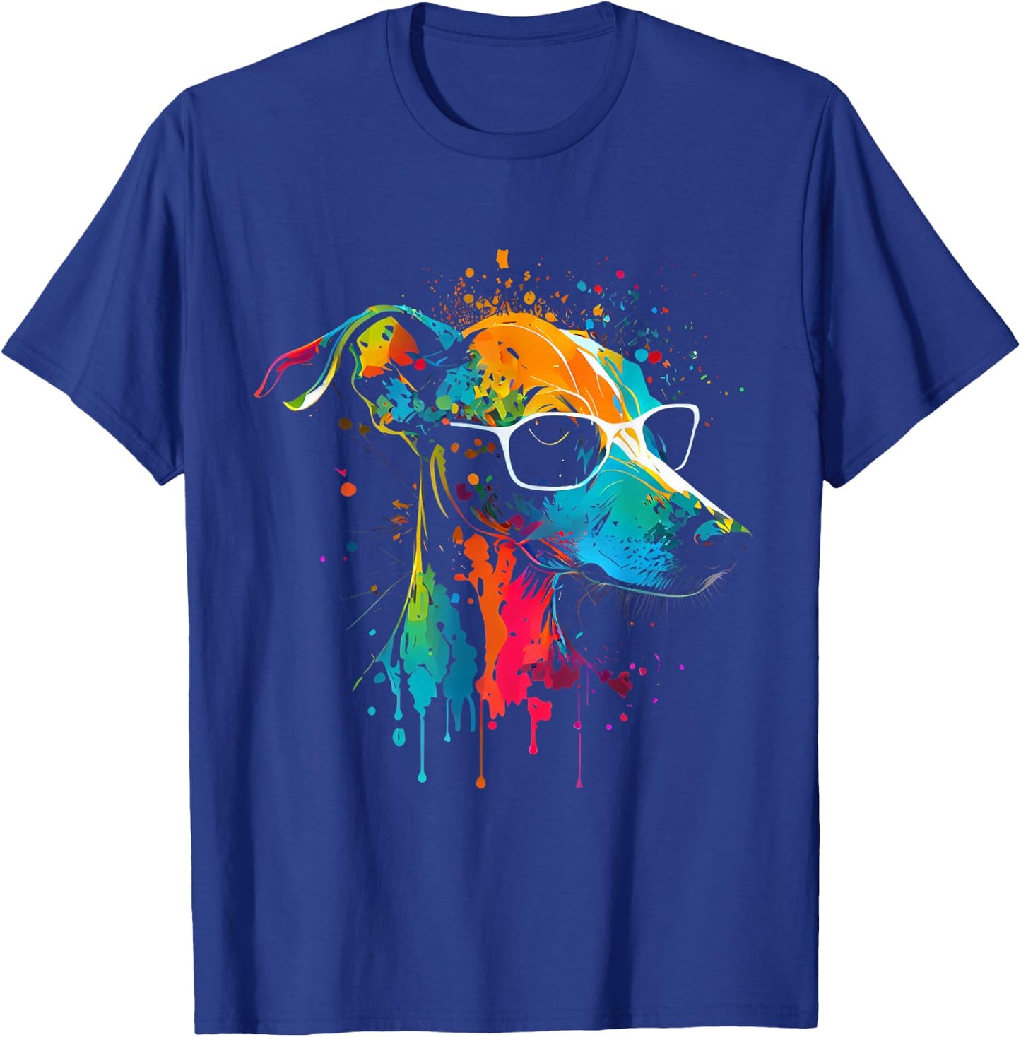 Whippet Hund Sonnenbrille Gassi Gehen Lieblings Hunde Fan T-Shirt - T-Shirt | Royal