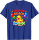 Quack Quack I'm 2 Year Old 2nd Birthday Duck T-Shirt - T-Shirt | Royal