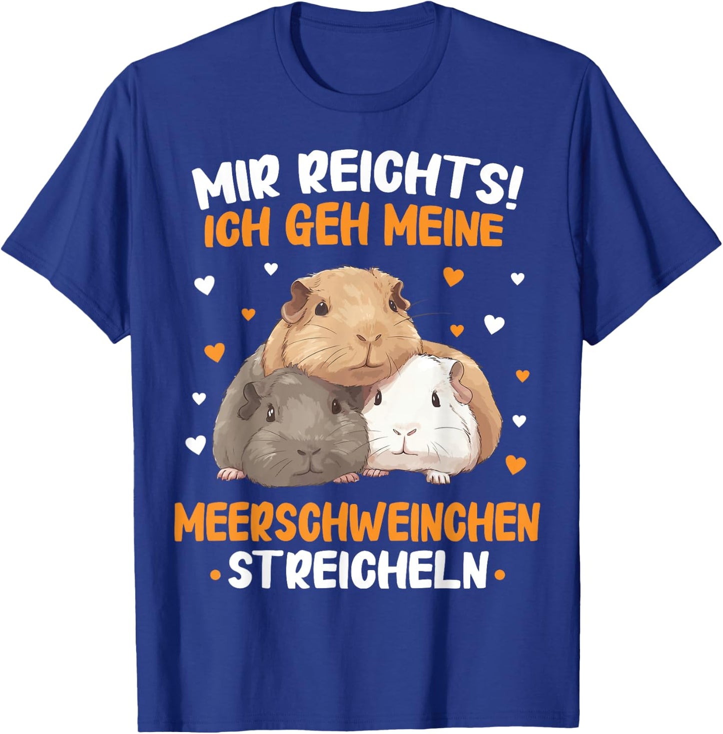 Guinea Pigs Mir reichts Guinea Pigs Stroke , black T-Shirt - T-Shirt | Royal