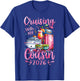 Cousins Cruise Trip Matching Cruising with My Cousin 2026 T-Shirt - T-Shirt | Royal
