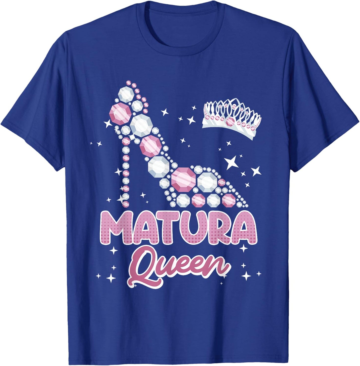 Matura Queen 2026 Maturantin Schulabschluss Mädchen T-Shirt - T-Shirt | Royal