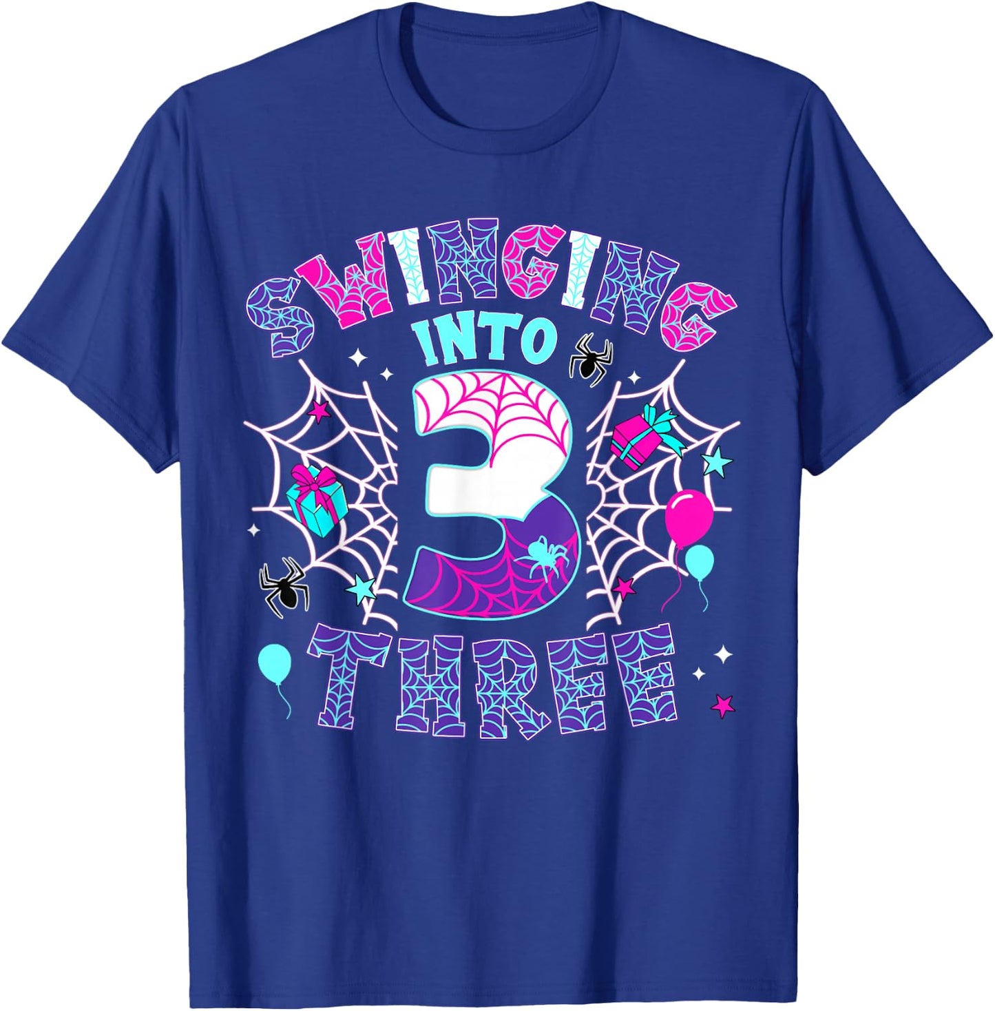 3 Year Old Girl T-Shirt - T-Shirt | Royal
