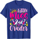 Little Miss 2nd Grade Grader Girls 1st Day Back to School T-Shirt - T-Shirt | Royal