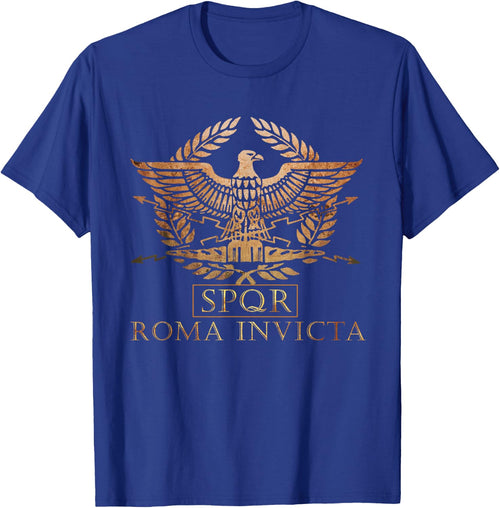 SPQR Roma Invicta Unconquered Rome , black