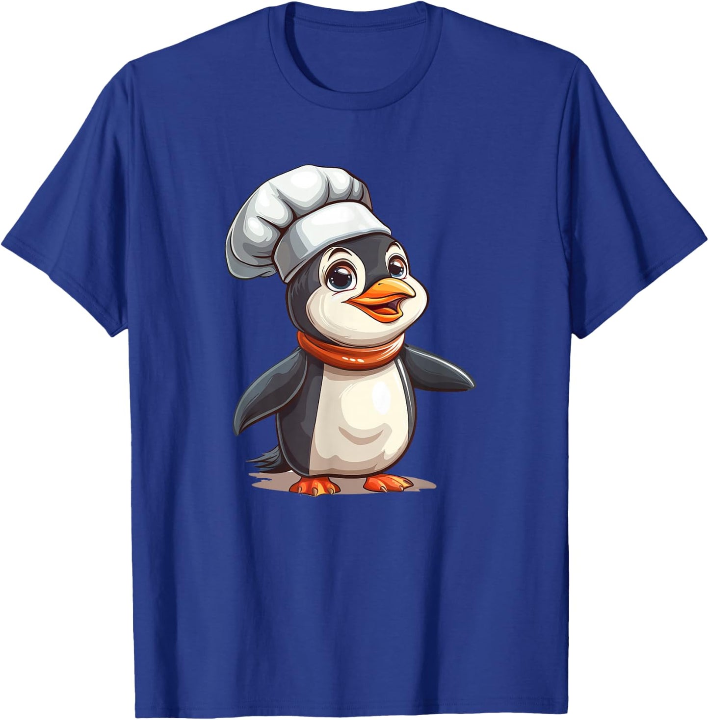 Penguin Chef - Penguin Kawaii T-Shirt - T-Shirt | Royal