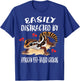 Easily Distracted By African Fat-tailed Geckos T-Shirt - T-Shirt | Royal