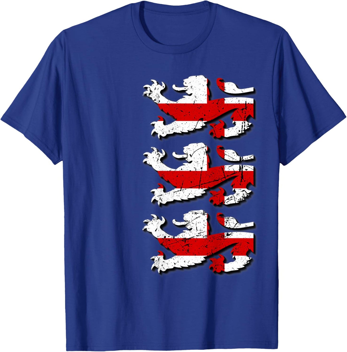 3 Lions Flag T-Shirt - T-Shirt | Royal
