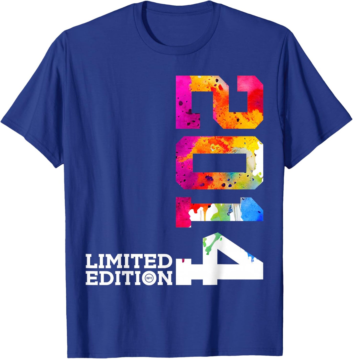 10 YEARS 10TH BIRTHDAY LIMITED EDITION 2014 , black T-Shirt - T-Shirt | Royal