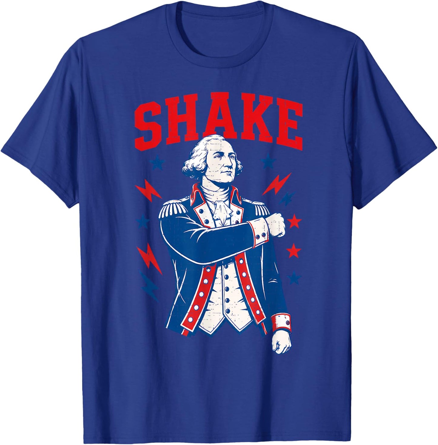 Funny Shake and Bake 4th of July Couple Matching T-Shirt - T-Shirt | Royal