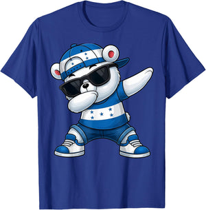 Hispanic Heritage Honduran Flag Honduras 2025 Dabbing Kids T-Shirt - T-Shirt | Royal