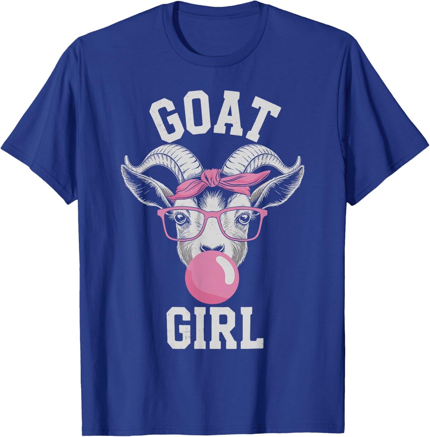 Goat Girl Funny Goat Lover T-Shirt - T-Shirt | Royal