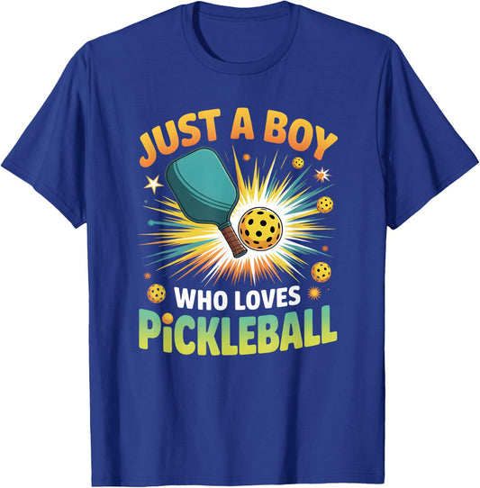 Boys Pickleball T-Shirt - T-Shirt | Royal