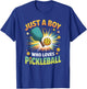Boys Pickleball T-Shirt - T-Shirt | Royal