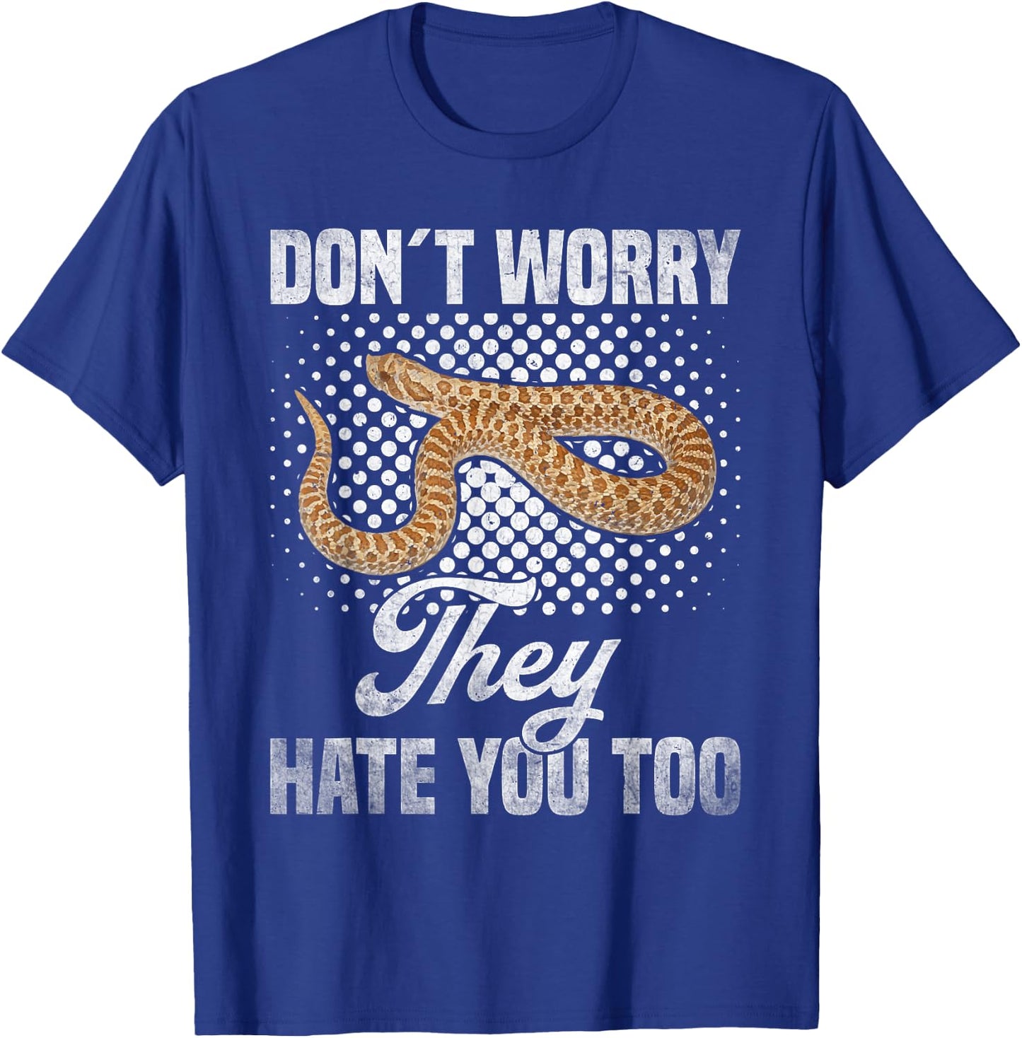 Hognose Snake Hide Hognose Snake Ring Stuffed Hognose Snake T-Shirt - T-Shirt | Royal