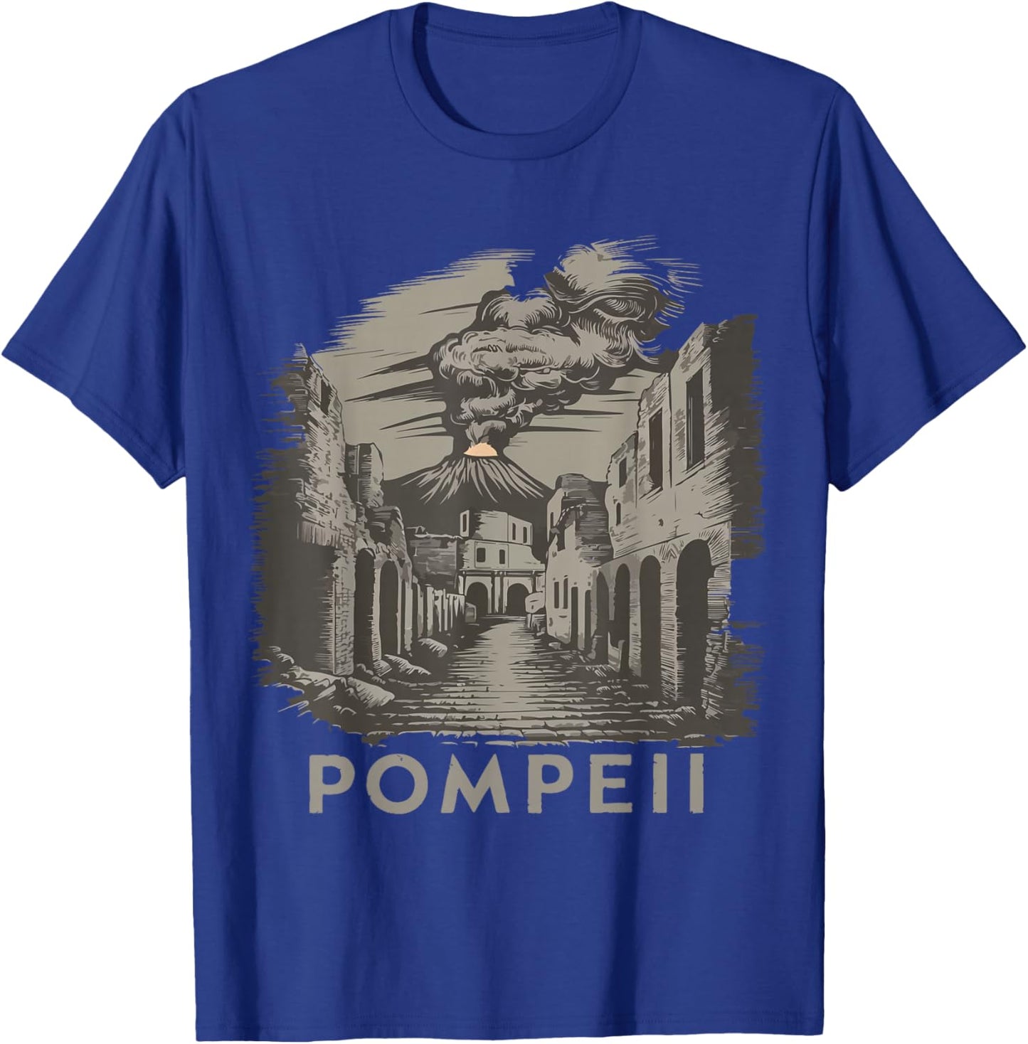 Italy Volcano Pompeii Outfit Roman Empire Souvenir T-Shirt - T-Shirt | Royal